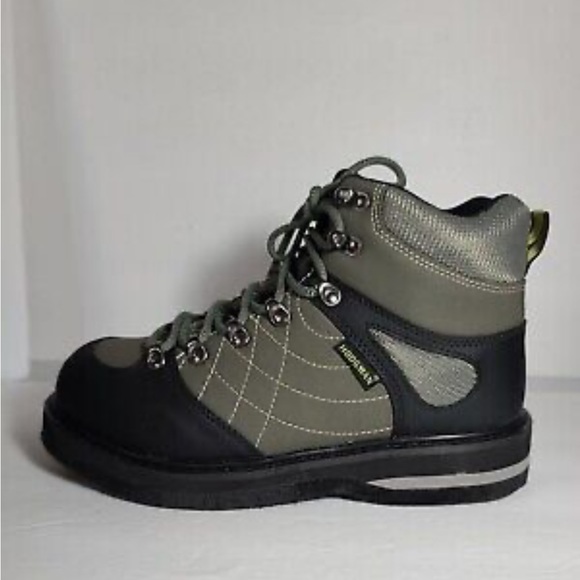NWOT Hodgman H3 Mens Felted Wading Fishing Boots Sz 8 Eu 41 Olive Black
Lace Up - Picture 8 of 11